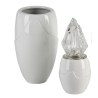 Accessori Moderni per Lapide | Vaso e Lampada Serie Linea
