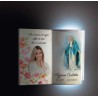 Targa Funebre a Libro con Luce LED | Personalizzabile con Foto