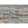 Cornice Ovale Bronzo per Lapide | Portafoto Cimiteriale