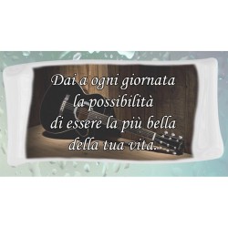 Pergamena Funebre in porcellana serie Papiro in hd
